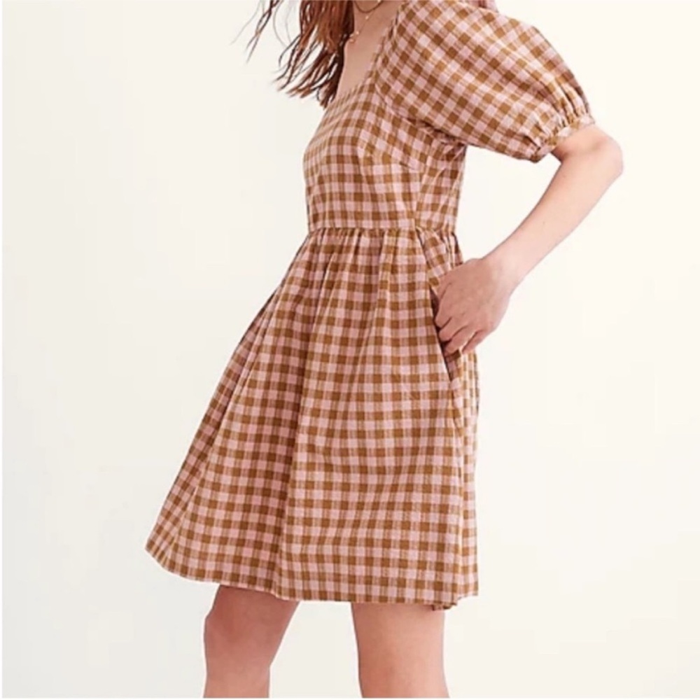 Madewell gingham dress